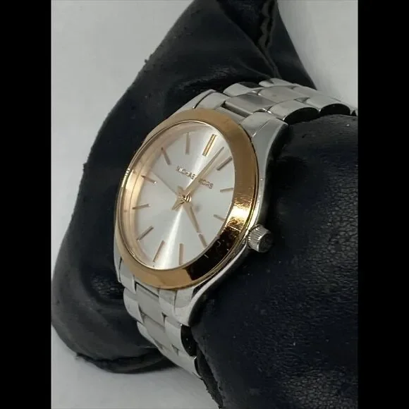 Michael Kors Mini Slim Runway MK3514 Women's Stainless Steel Analog Watch MP789 - Picture 4 of 12